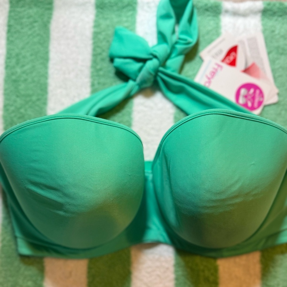 Freya Deco Swim Halter Tie Bikini Top